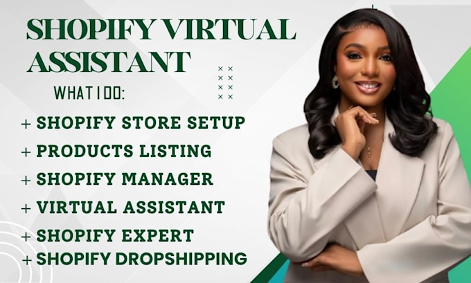 shopify virtual assistant shopify store manager shopify expert virtual assistant