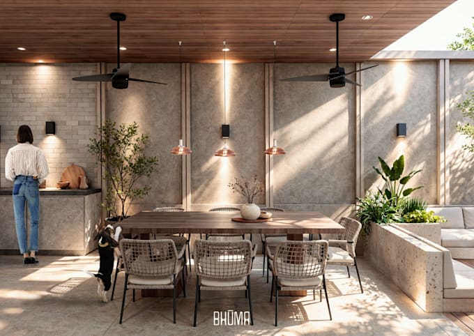 create photorealistic architectural and interior renders
