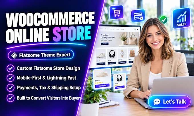 build a modern woocommerce online store using flatsome theme