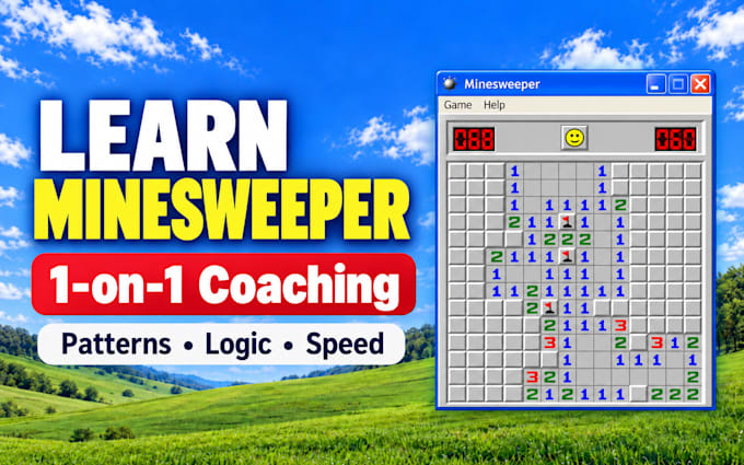 teach you how to play minesweeper
