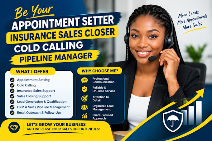 pipeline sales representative appointment setter cold calling online sales call