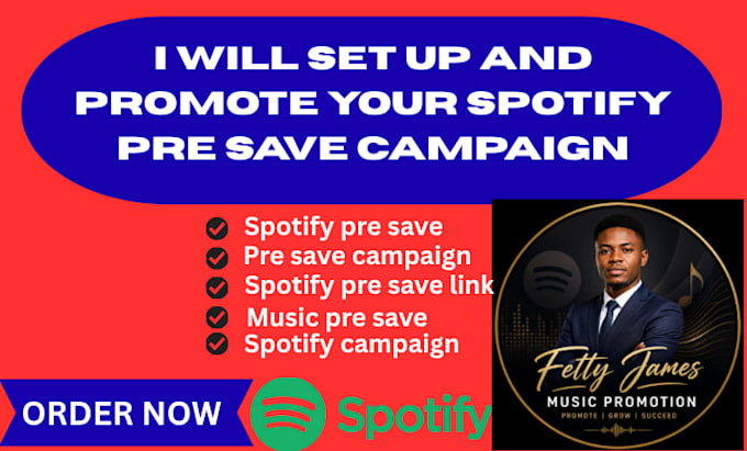 set up and promote your spotify pre save campaign