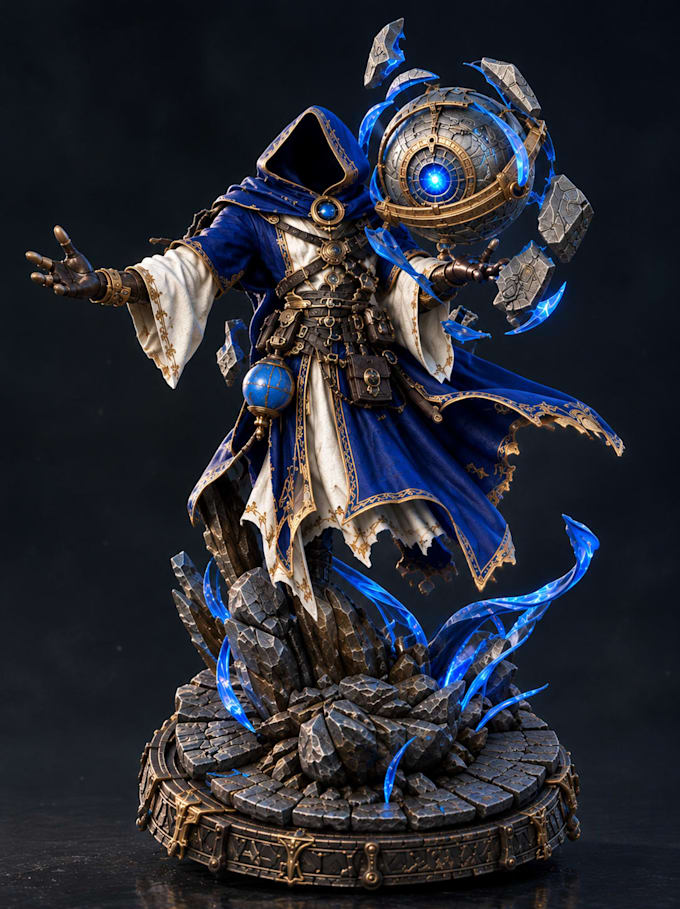 create a 3d model exactly as you wish