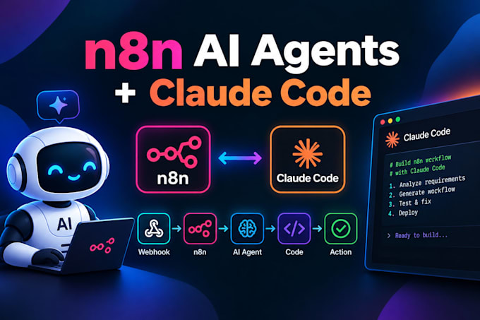 build custom n8n ai agent workflows with claude code integration and ai software