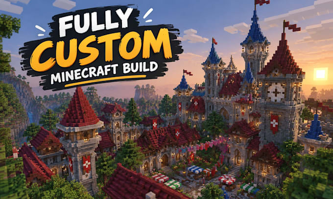 a professional minecraft spawn build for you