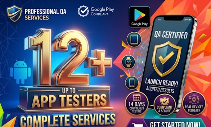 12 testers closed testing 20 testers 12 app testers google play testers