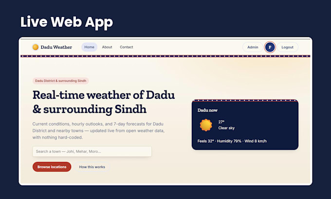 build a modern responsive