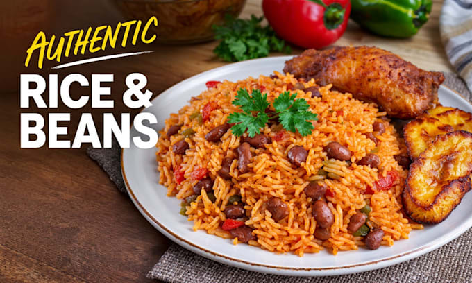 create authentic rice and beans with cooking instruction