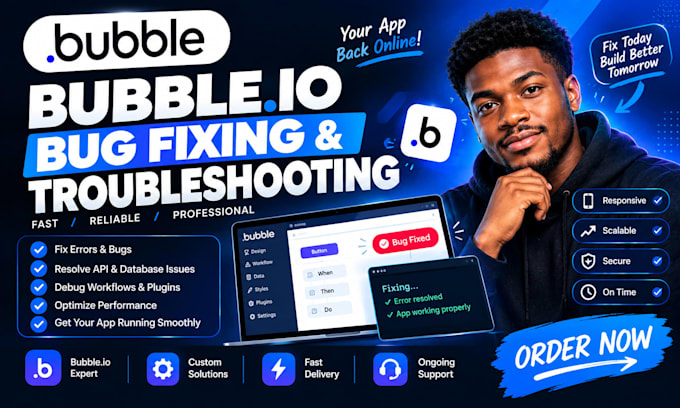 bubble io fix bubble web app adalo developer bubble bug fix bubble mvp adalo fix