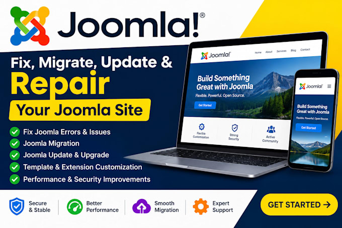 fix joomla website joomla migration update and upgrade joomla website