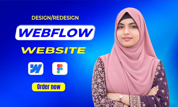 design, redesign, develop a webflow website, or convert figma to webflow