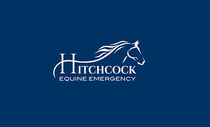 design a classic simple logo for an equine veterinary clinic
