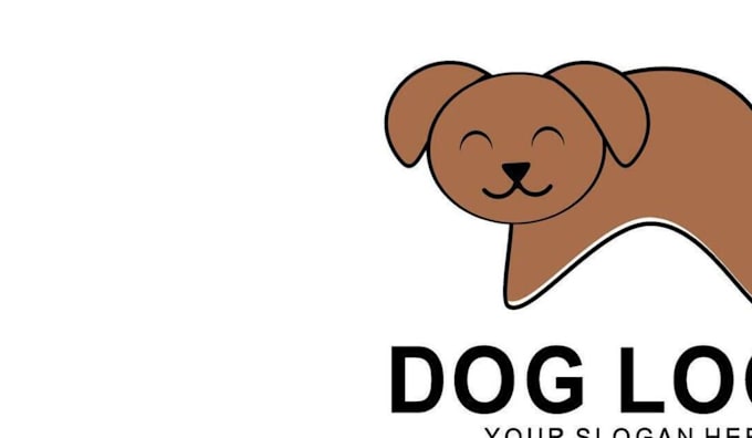 create a heart logo for a for abused and neglected dogs