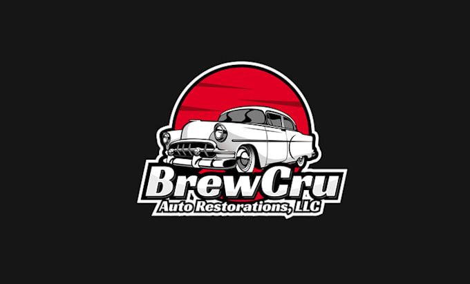 make automotive restoration restomods firm logo