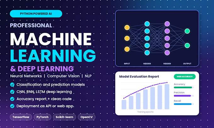 build machine learning and deep learning models