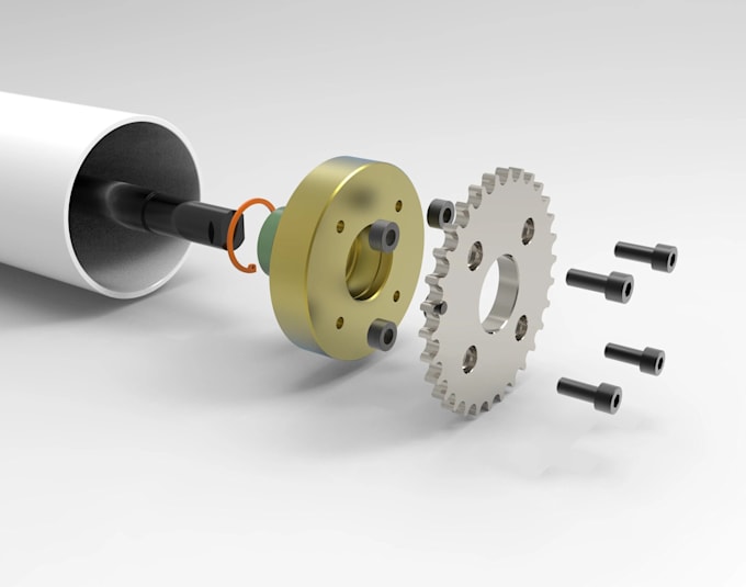 create 3d product assembly installation exploded view and instruction animation