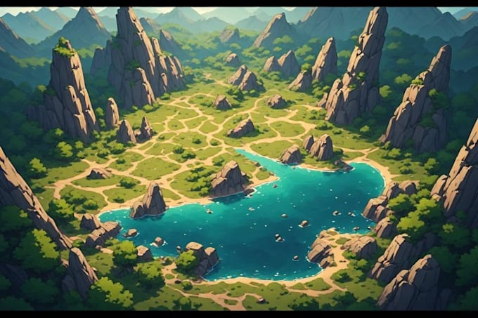 do fantasy map design