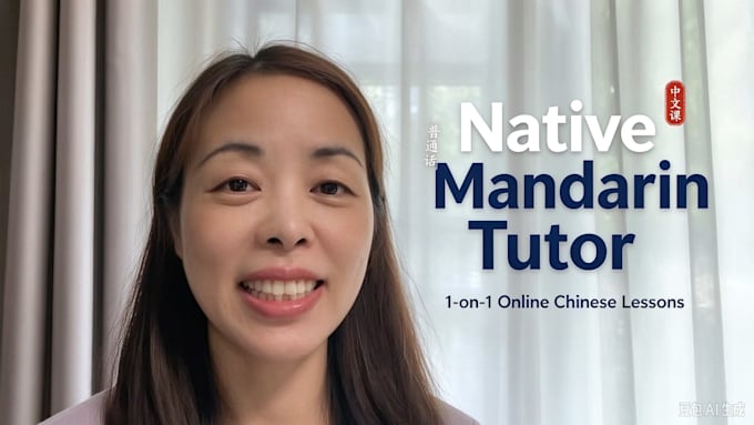 teach native mandarin for kids, daily conversation and hsk