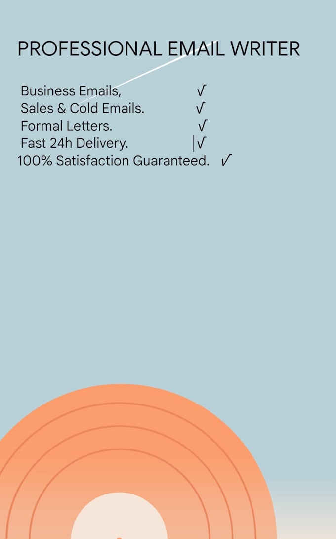 write professional business emails