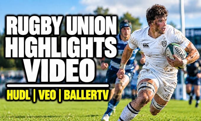 edit rugby union veo and hudl highlights and recruiting video