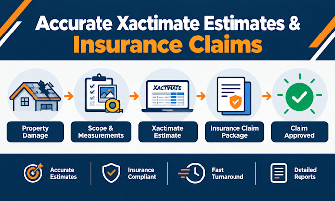 prepare accurate xactimate estimates and insurance claims