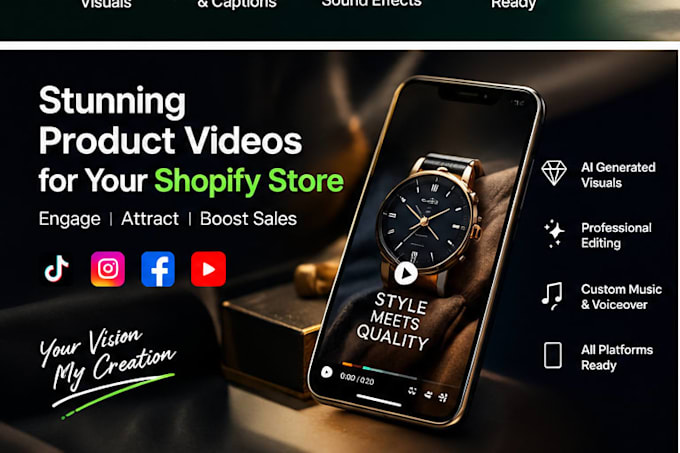 create a responsive shopify store with a professional design