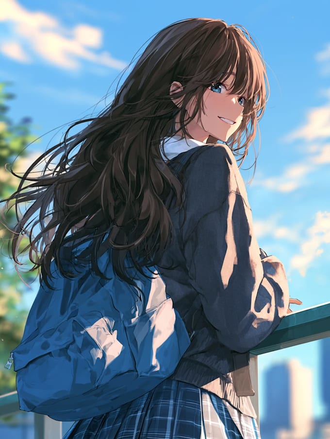 anime manga character illustration