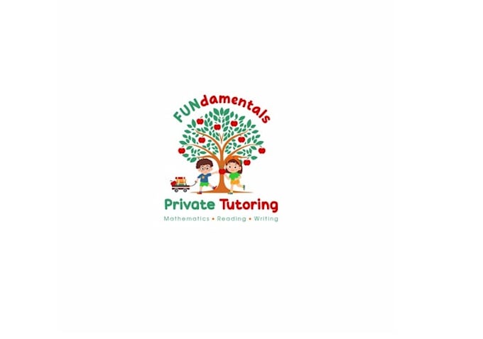 design private tutor specializing elementary school middle logo