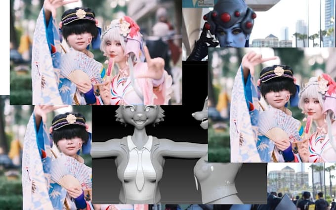 make custom 3d cosplay creation