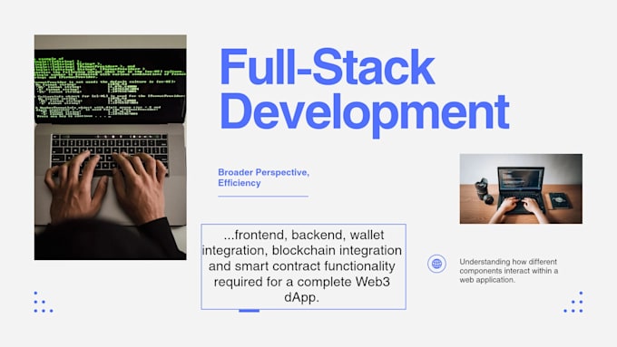 develop full stack blockchain web3 smart contract defi and nft applications