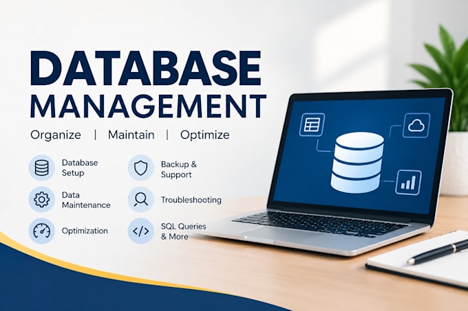 be your database manager, database development
