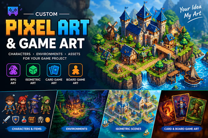 create custom pixel art