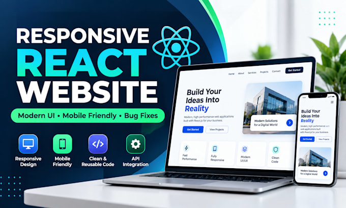 build a responsive react website