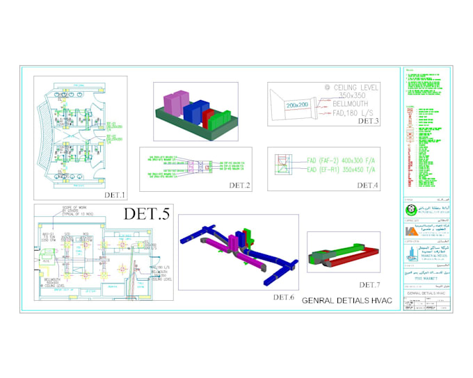 do mep design, boq, hydraulic calculations and price analysis