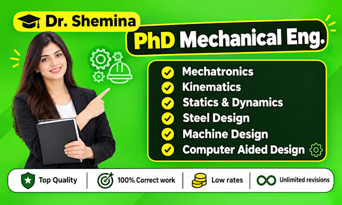 do mechatronics kinematics statics dynamics steel machine computer aided design