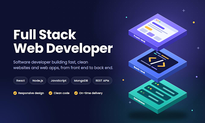 be software developer, full stack web developer