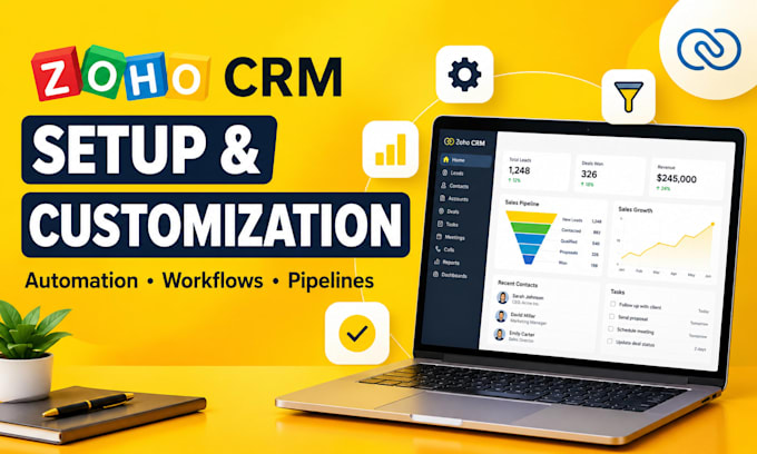 setup and customize your zoho CRM
