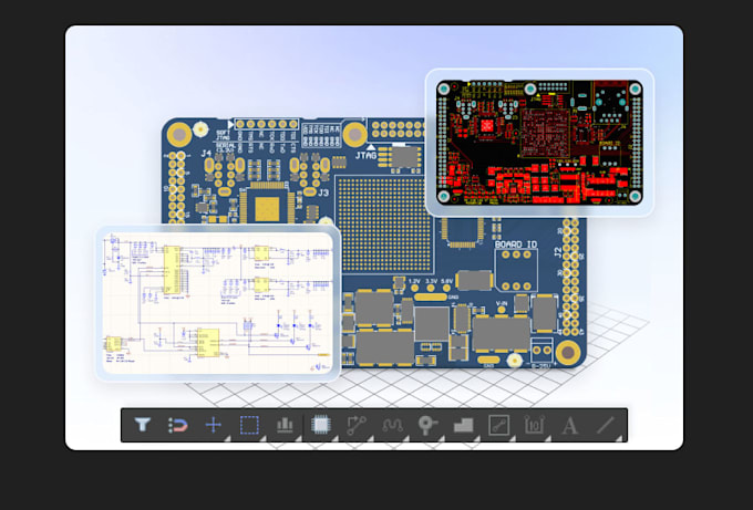 do schematic diagrams, flowcharts, autocad electrical works, electrical circuit