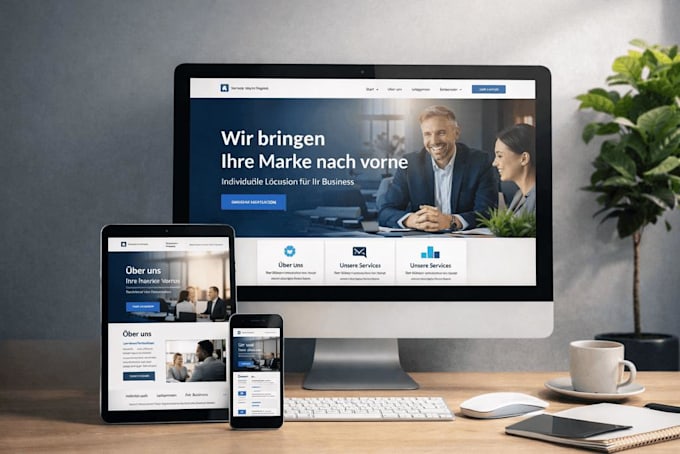 build a responsive wordpress business website