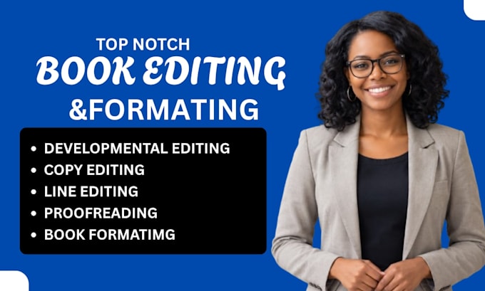 book editing and formatting, manuscript formatting and developmental book editor