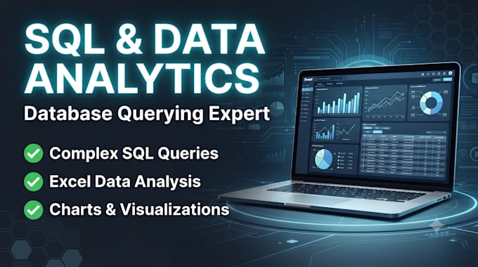 do sql data analysis database querying and excel data analytics