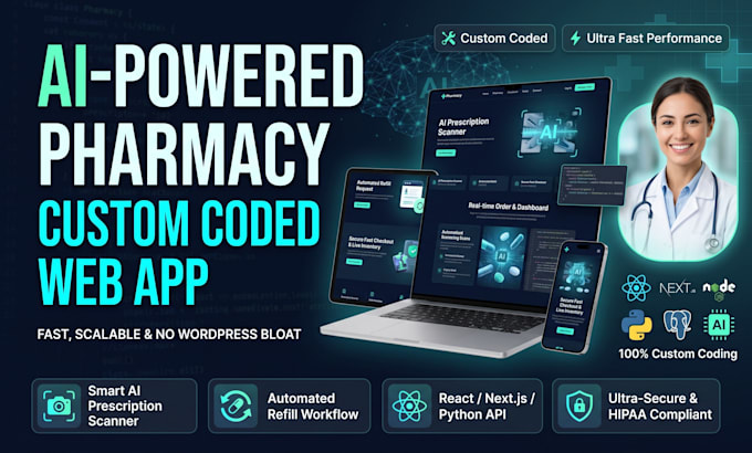 develop pharmacy website medical ecommerce pharmacy redesign