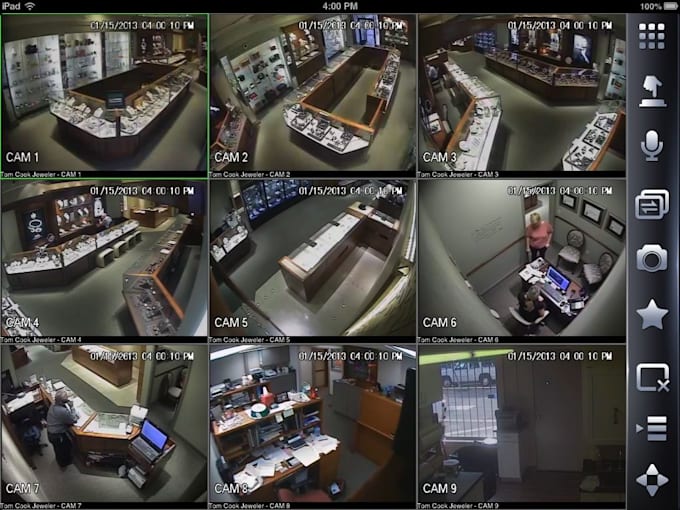 develop cctv camera with ai facial recognition system for warehouse and office