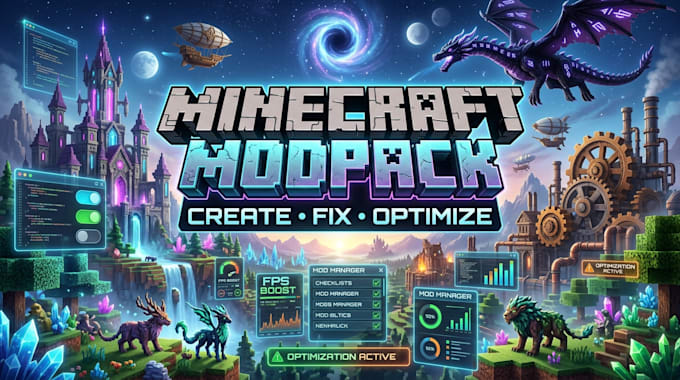 create fix and optimize your minecraft modpack