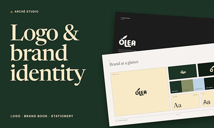 design a logo and brand identity guidelines