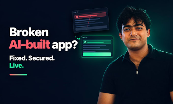 fix lovable ai and vibe coded app bugs, base44, supabase and deploy it