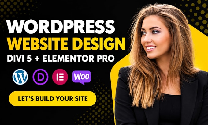 build wordpress website using divi theme, divi 5, and divi builder