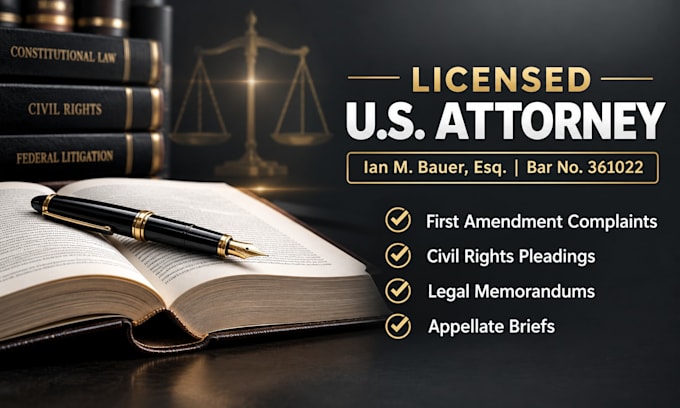 draft a persuasive first amendment legal memorandum