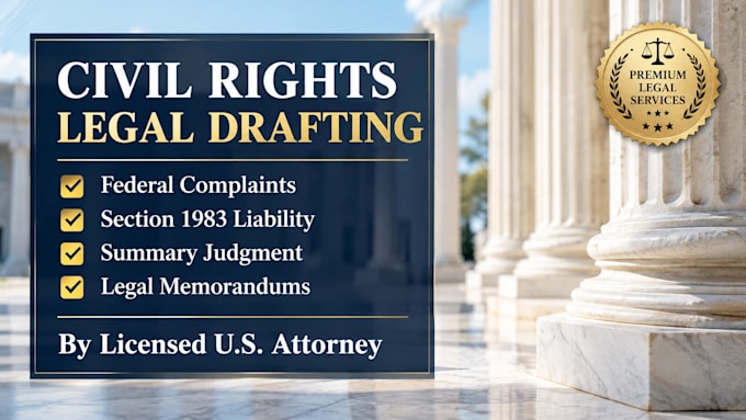 draft a winning civil rights summary judgment opposition