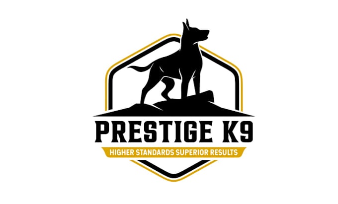 design unique dog training business logo
